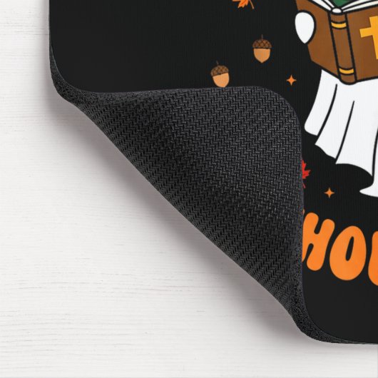 Life Is Y Without Jesus - Christian Halloween Mousepad (Ecke)