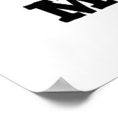 LIfe ist Kurze Milch. Es ist ein sonniges Getränk Poster (Ecke)