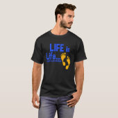Life ist Life Pro Life Anti Abortion Christlich T-Shirt (Vorne ganz)