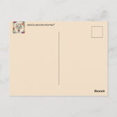 LIFE ist zu Kurze Postkarte (Rückseite)