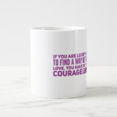 Life Jumbo-Tasse (Vorderseite)