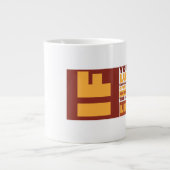 Life Jumbo-Tasse (Vorderseite)