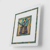 LIFE KEY QUADRATISCHE WANDUHR (Winkel)