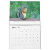 Life Lessons from Squiggy the Squirrel Calendar Kalender (Feb 2027)