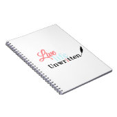 Life Life Unred Journal Notizblock (Rechte Seite)