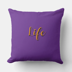Life Logo Lila      Kissen