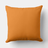 Life-Logo Orange Kissen (Rückseite)