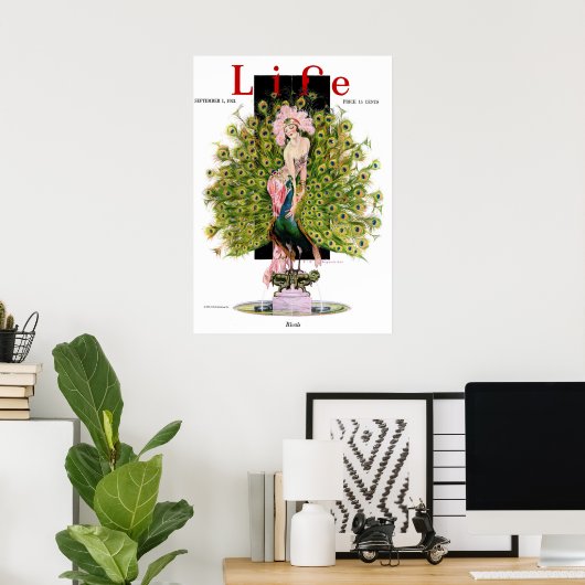 LIFE MAGAZIN POSTER (Heimbüro)