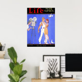 LIFE MAGAZIN POSTER (Heimbüro)