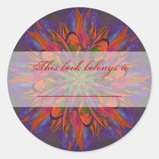 Life Mandala Runder Aufkleber