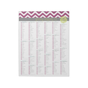 Life.More organisiert. Einkauf-Liste Tearpad Notizblock