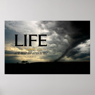 Life Motivierend Poster