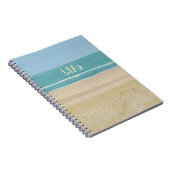 Life, Ocean Waves Beach Sand Journal Notizblock (Rechte Seite)