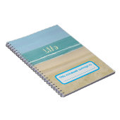 Life, Ocean Waves Beach Sand Personalisiertes Note Notizblock (Rechte Seite)
