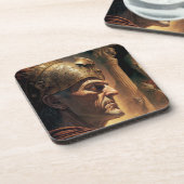 Life of Nicias and Crassus Getränkeuntersetzer (Linke Seite)