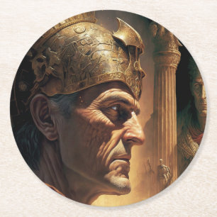Life of Nicias and Crassus Runder Pappuntersetzer