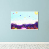 Life on Another Planet Leinwanddruck (Insitu (Holzboden))