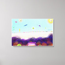 Life on Another Planet Leinwanddruck