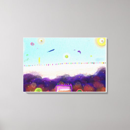 Life on Another Planet Leinwanddruck (Vorderseite)