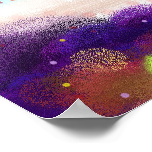 Life on Another Planet Poster (Ecke)