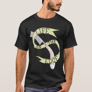 Life on the Edge Barbering Razor T-Shirt