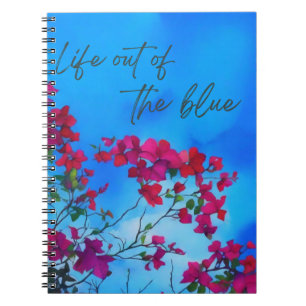 Life out of the blue notizblock