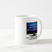 Life Password Funny Mug Kaffeetasse (VorderseiteRechts)