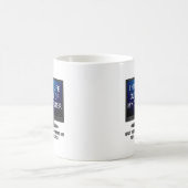 Life Password Funny Mug Kaffeetasse (Mittel)
