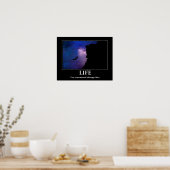 Life Poster, Inspiration/Motivation, w/your msg Poster (Küche)