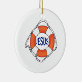LIFE PRESERVER JESUS KERAMIKORNAMENT (Rechts)