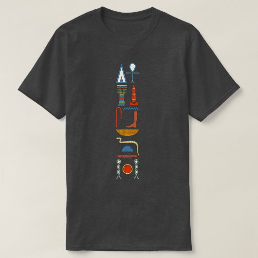 Life Prosperity Health Forever Ancient Egyptian Hi T-Shirt (Design vorne)