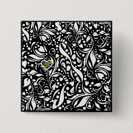 Life Quote Black Button von Adiela Akoo