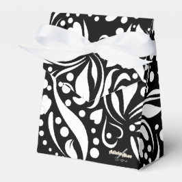 Life Quote Black Gevor Box von Adiela Akoo Geschenkschachtel