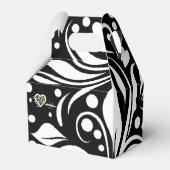 Life Quote Black Gevor Box von Adiela Akoo Geschenkschachtel (Rückseite)