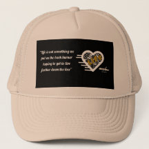 Life Quote Cap von der Dichterin Adiela Akoo