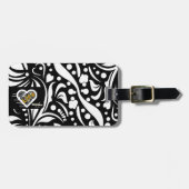 Life Quote Gepäcktag von Dichterin Adiela Akoo Gepäckanhänger (Vorderseite horizontal)