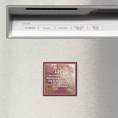 Life Quote-Magnet Magnet (In Situ (Geschirrspüler))