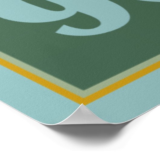 LIFE-QUOTE-Plakat Poster (Ecke)