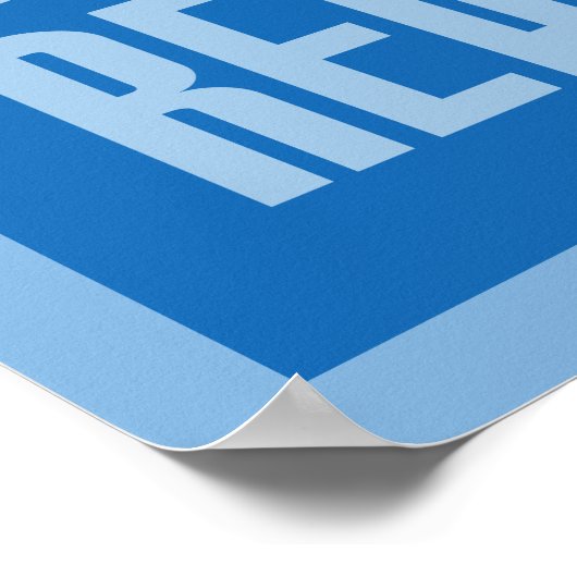 LIFE-QUOTE-Plakat Poster (Ecke)