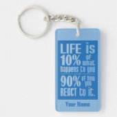 LIFE-QUOTE-Schlüsselkette Schlüsselanhänger (Vorderseite)