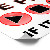 Life Remote Funny Poster (Ecke)