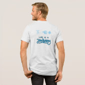 Life´s a Journey Tri-Blend Shirt (Rückseite voll)