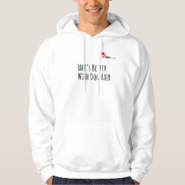 Life’s Better With Dog Hair – Funny Pet Lover Gift Hoodie