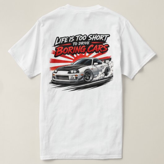 Life’s Too Short Tee (Design Rückseite)