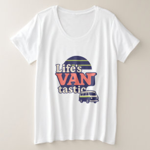 Life’s VANtastische 2025-Trendpalette Große Größe T-Shirt