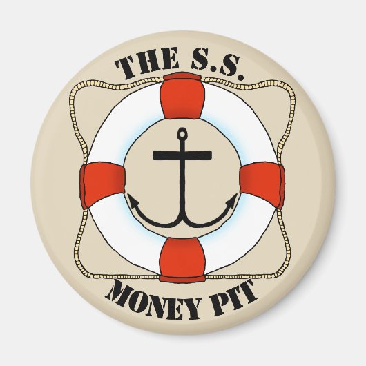 Life Saver & Anchor Magnet (Vorne)