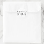 Life Savers Rock Runder Aufkleber (Tasche)