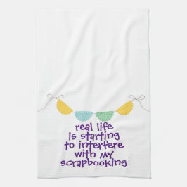 Life & Scrapbooking Teetuch Küche Handtuch