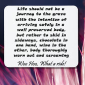 Life should not be a journey to the grave with the mousepad