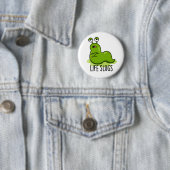 Life Slugs Funny Animal Pub Button (Beispiel)